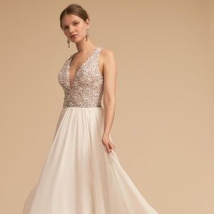 BHLDN Terani Couture Roxbury Wedding Gown Sz 10